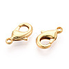 Brass Lobster Claw Clasps KK-YW0004-01B-G-2