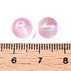 Frosted Baking Painted Glass Beads DGLA-N005-8mm-03-4