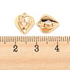 Clear Glass Charms KK-E090-25G-3