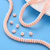 Handmade Polymer Clay Beads Strands CLAY-N008-33-7