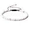 Adjustable Women's Howlite Beaded Bracelet CN3407-47-1
