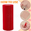 Deco Mesh Polyester Ribbons DIY-GF0013-21B-6
