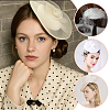 EVA Cloth Round Fascinator Hat Base for Millinery Magic AJEW-WH0248-846A-2