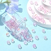 100Pcs Frosted Baking Paint Glass Beads DGLA-YW0001-36C-4