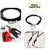 Round Braided Cowhide Cords WL-L009-01A-6