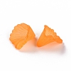 Frosted Acrylic Bead Caps MACR-S371-10A-724-3