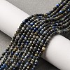 Natural Lapis Lazuli Beads Strands G-L629-A01-3mm-1