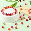 10 Style Spray Painted & Drawbench Transparent & Baking Paint Glass Beads GLAA-YW0001-26D-7