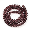 Transparent Glass Beads Strands GLAA-T032-T6mm-19-2