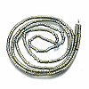 Electroplate Non-magnetic Synthetic Hematite Beads Strands G-T114-57-03-2