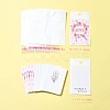 24Pcs 3 Colors Cardboard Necklace Display Cards CDIS-FS0001-07-7