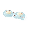 Opaque Resin Cabochons CRES-O006-02B-3