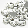 Sew on Rhinestone RGLA-T091-10x14mm-01P-1