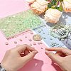 Electroplate Glass Beads Strands EGLA-YW0003-18F-3