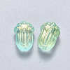 Transparent Spray Painted Glass Beads GLAA-S190-004A-04-2