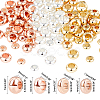 Brass Flat Round Spacer Beads KK-PH0035-81-6