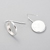 304 Stainless Steel Earring Hooks STAS-F227-22C-S-2