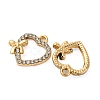 Alloy Rhinestone Pendants PALLOY-S052-01G-C-2
