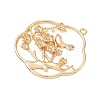 Brass Pendants KK-D263-01G-02-2
