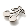 201 Stainless Steel Pendants STAS-R136-01P-06-2