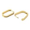 304 Stainless Steel Hoop Earrings with Rhinestone EJEW-G364-10G-2