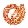 Electroplate Glass Beads Strands EGLA-T028-02G-2