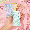 8 Styles Laser PVC Stickers AJEW-TA0001-56-6