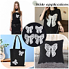 4Pcs 2 Styles Polyester Embroidery Iron on Clothing Patches PATC-GF0001-51A-5