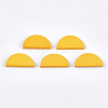 Painted Natural Wood Beads WOOD-T021-05B-07-1
