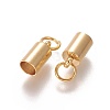201 Stainless Steel Cord Ends X-STAS-L226-016C-G-2