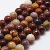 Natural Mookaite Beads Strands X-G-D840-30-6mm-1