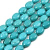 Natural Magnesite Beads Strands G-Z143-E01-01C-2