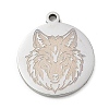 201 Stainless Steel Pendants SA-CBA3D3A-05P-03-1