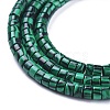 Synthetic Malachite Beads Strands G-F631-A39-2