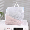 2Pcs Polyester Zipper Bags for Shoes Socks ABAG-LP0001-93B-3