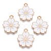 Alloy Enamel Pendants ENAM-S121-115N-1