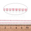 Iron & ABS Plastic Imitation Pearl Tennis Chains CH-Q006-01A-09-3