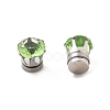 Cubic Zirconia Clip-on Earrings EJEW-L100-01P-05-4
