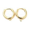Brass Hoop Earrings EJEW-K083-33G-1