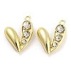 Alloy with Glass Pendants FIND-G062-06G-01-1