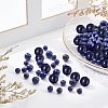 Nbeads 120Pcs 3 Styles Natural Lapis Lazuli Beads Strands G-NB0003-68-5