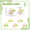 100Pcs Plastic & Acrylic Pendants FIND-SC0019-77-2