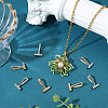 8Pcs 2 Colors Alloy Brooch Convert Pendant Hooks FIND-SC0019-07B-4