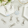18Pcs Alloy Swivel Keychain Clasps KEYC-SP0001-48A-P-3