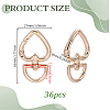 36Pcs Zinc Alloy Swivel Clasps FIND-GO0004-31-2
