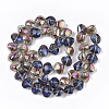 Electroplate Glass Beads Strands EGLA-S189-002B-03-2
