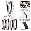 4 Pairs 4 Colors Anti-Loose Shoe Laces for High-Heeled Shoes DIY-CP0008-56-2