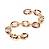 Handmade Transparent Acrylic Cable Chains X-AJEW-JB00700-02-1