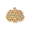 304 Stainless Steel Pendants STAS-S139-06G-03-1