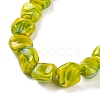 Handmade Milleflori Glass Beads Strands LAMP-M018-01A-02-3